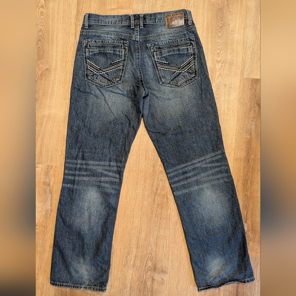 Men's Relaxed Fit Jeans - Blue - Picture 2 of 7